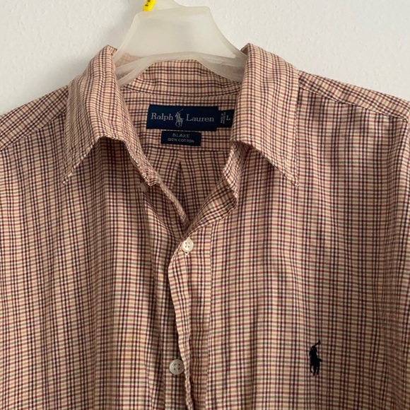 Men’s button down long sleeve polo - Picture 1 of 3